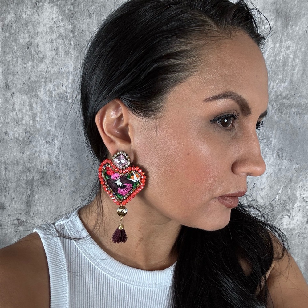 Mexican Artisan Multicolor Earrings